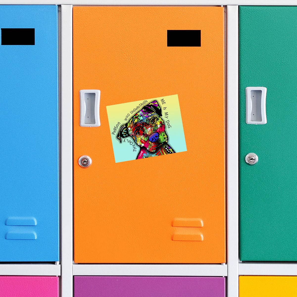 RetroPlanet - Wholesale Sticker - Pit Bull Dog The Only Person Dean Russo Vinyl Sticker3