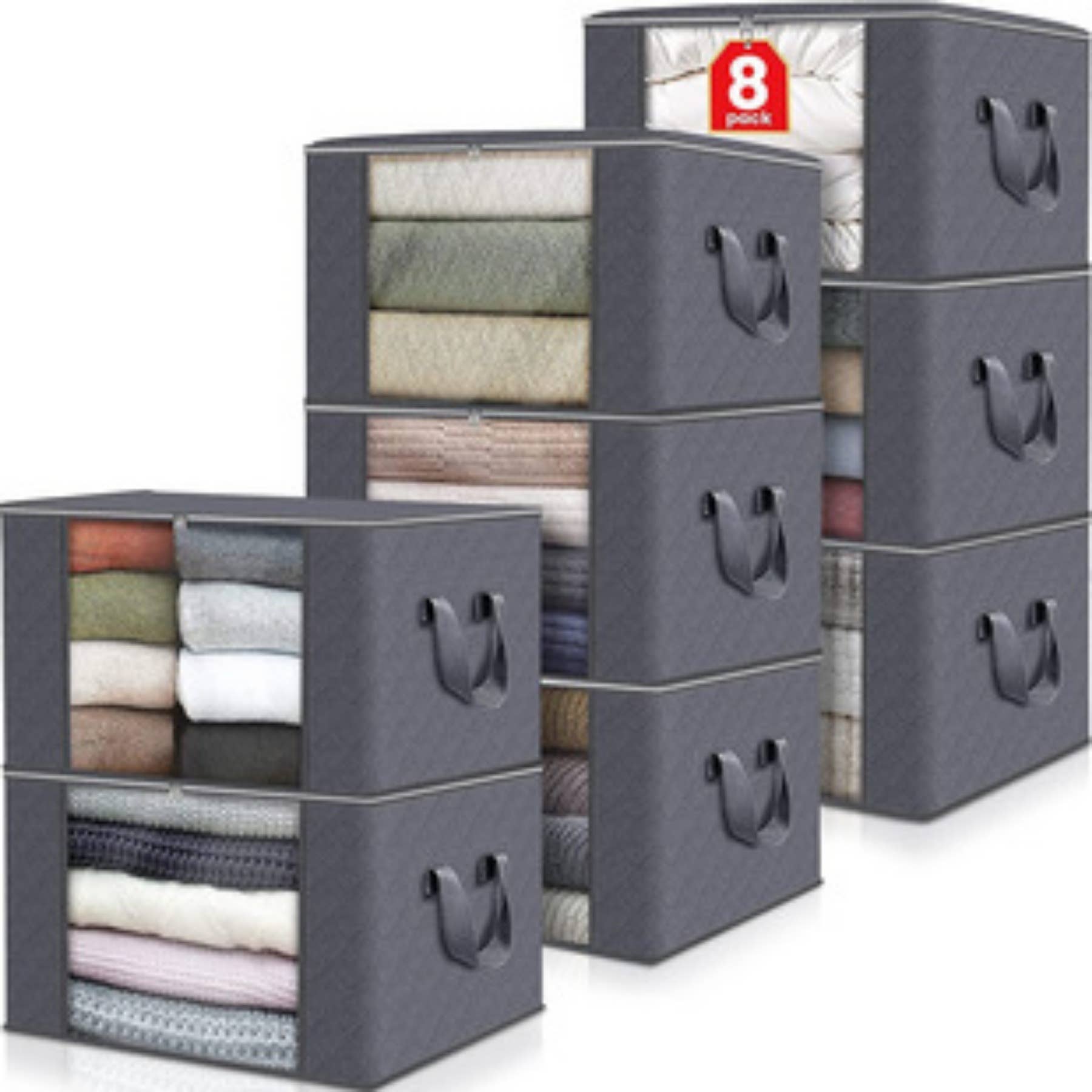 wandf - Wholesale Storage Bin - Horizontal Quilt Foldable Storage Bag-Non-Woven Storage Box10