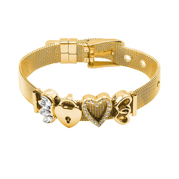 Pulsera milanesa para venta al por mayor de Heideman Schmuck