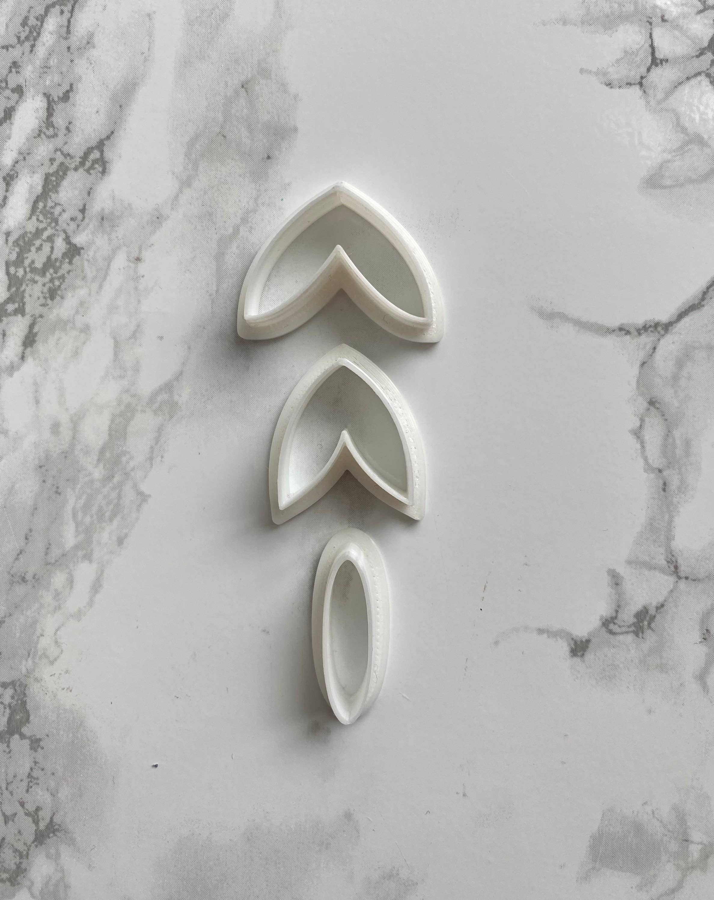 EllaRaeMouldsVinyls - Vendita all'ingrosso Utensili per artigianato - Taglierina per argilla a tripla foglia/taglierina