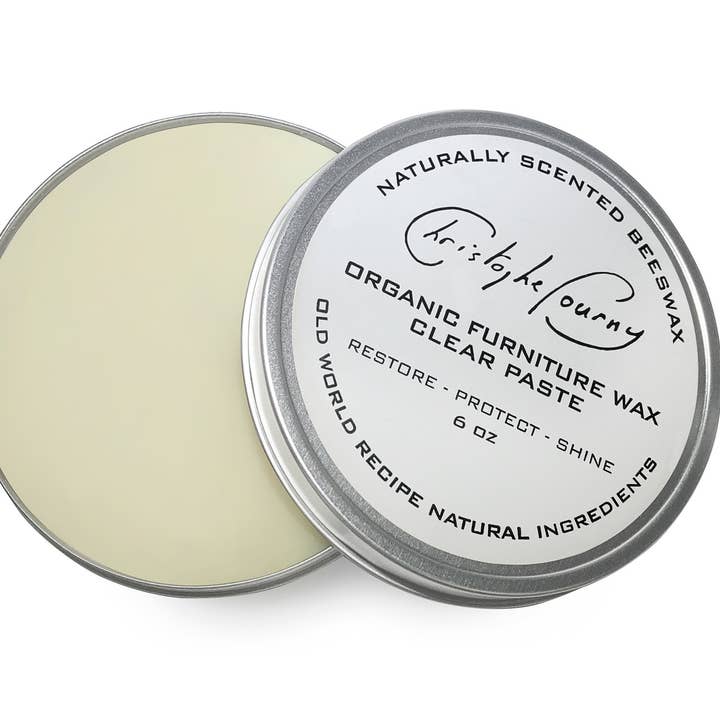 Christophe Pourny Studio – wholesale Furniture wax/paint – Natural Beeswax Furniture Paste Wax1