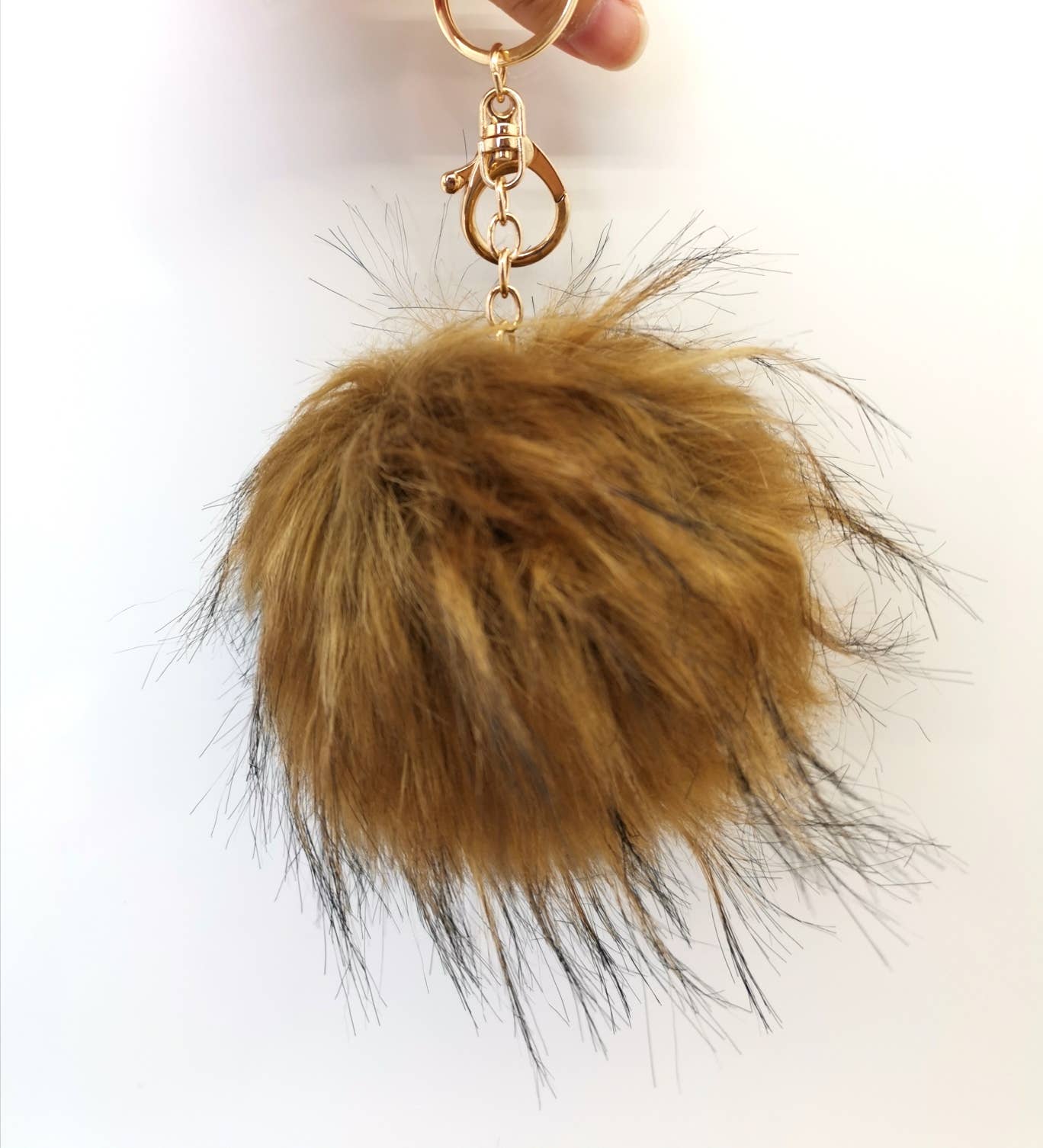 Superbia – wholesale Keychain – Women's – Fluffy Pom Pom Key Ring / Bag Charm 3