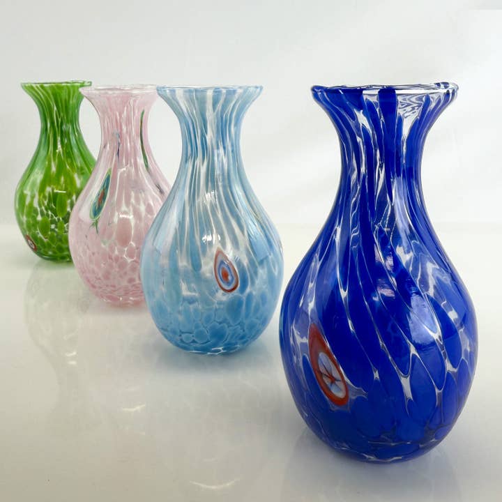 Via Graceffo - Wholesale Vaas - Kleine vaas van Murano-glas Fiori, gemaakt in Italië14
