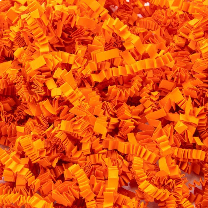 Deffrennes - Venta al por mayor Cintas - Envoltorio de regalos - Papel rizado de color naranja por cada 10 kg