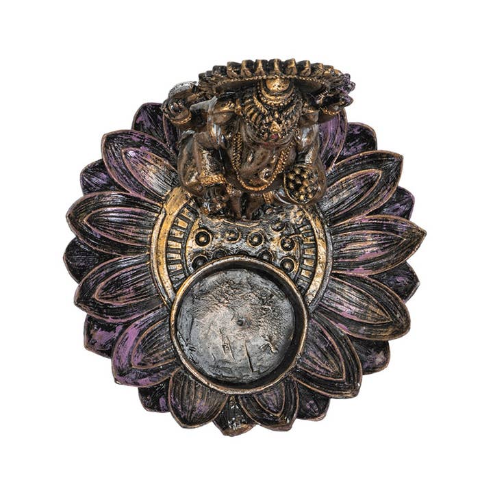 Pacific Trading - Wholesale Candle Holder - Ganesha Candle/Incense Holder5