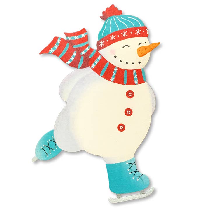 Snowman Magnetic Art Pop for wholesale by Roeda Studio