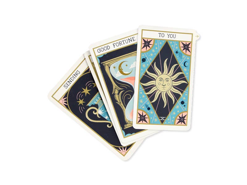 UWP Luxe - Wholesale Birthday Card - Tarot Birthday Pop-Up Card1