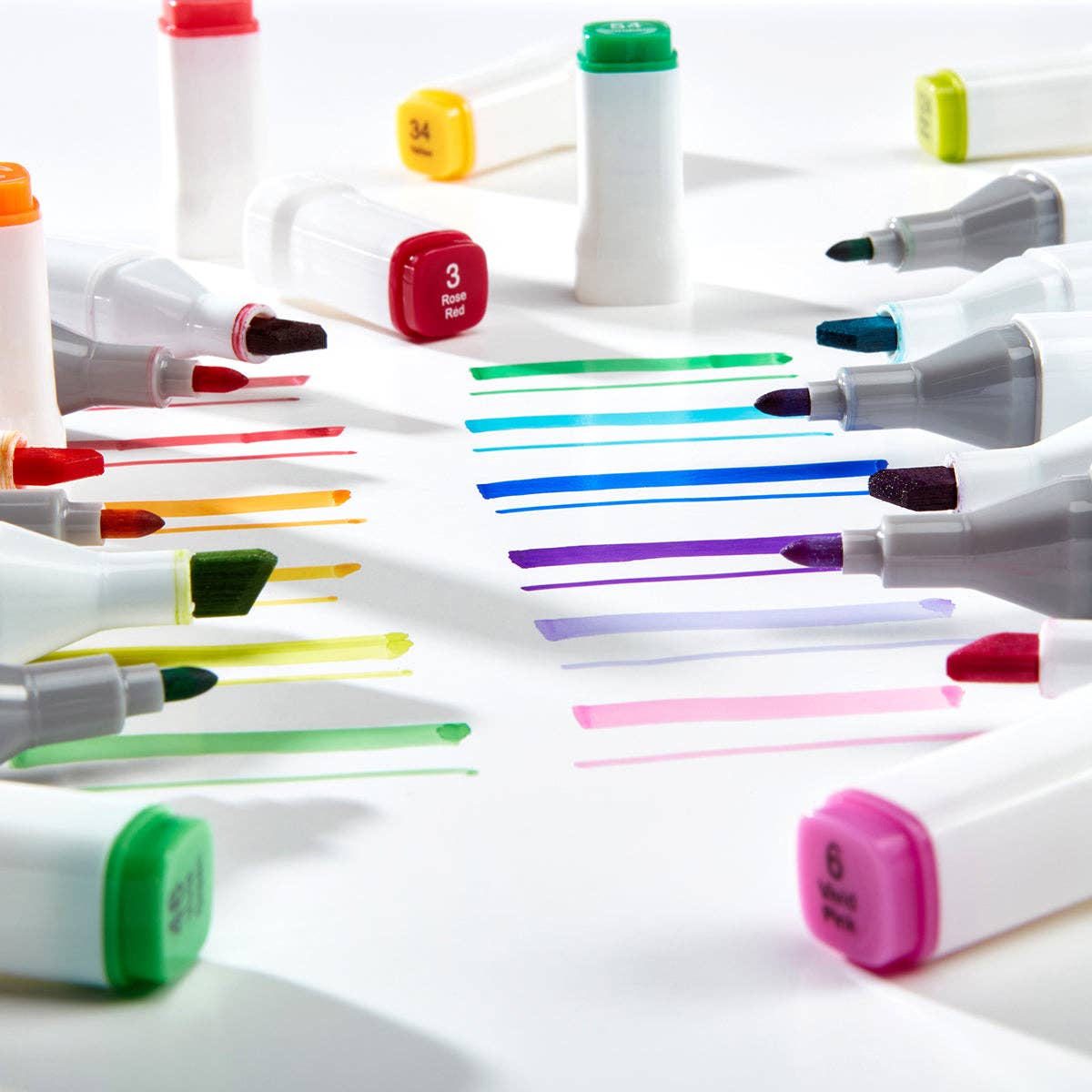 KINGART - Wholesale Marker - Double-Ended Alcohol Markers - 60 Colors6