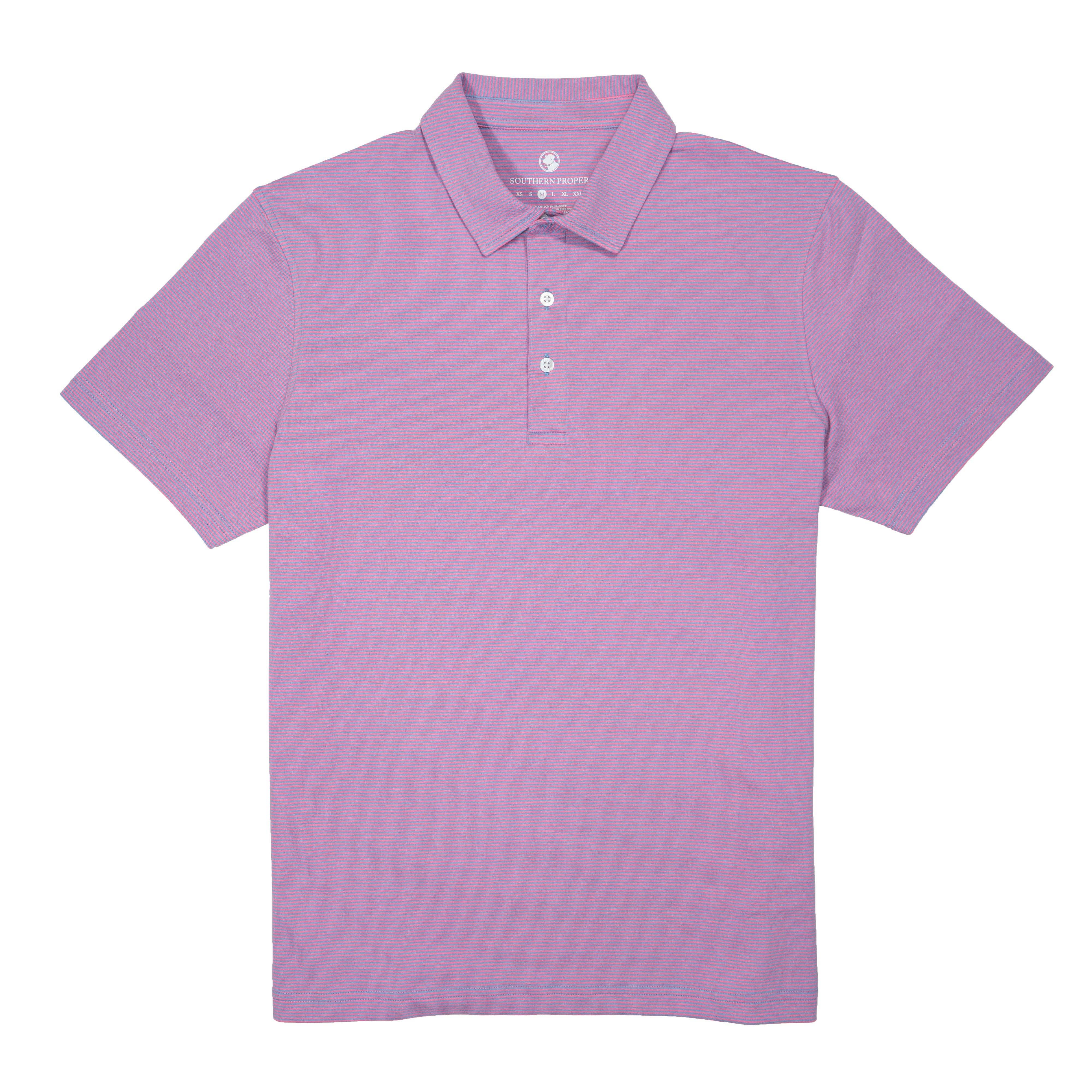 Southern Proper - Wholesale Polo - Men's - Tensaw Stripe Polo2