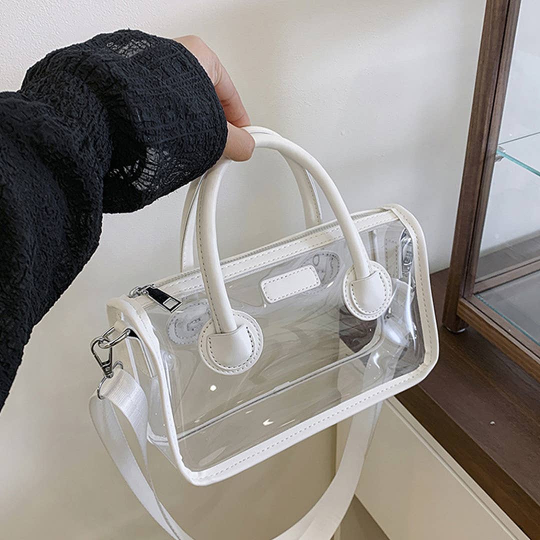 UNISHE – wholesale Crossbody bag – Women's – Fashionable PVC Transparent Crossbody Handbag ZK321113