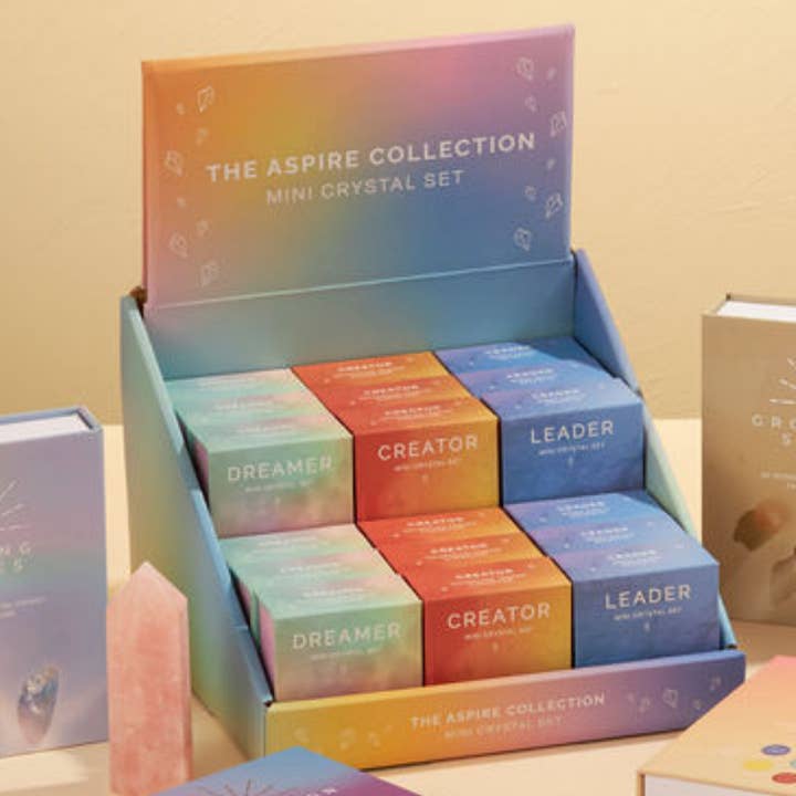 GeoCentral - Wholesale Spiritual Stone/Crystal - Aspire Mini Crystal Stocking Stuffer Assortment1