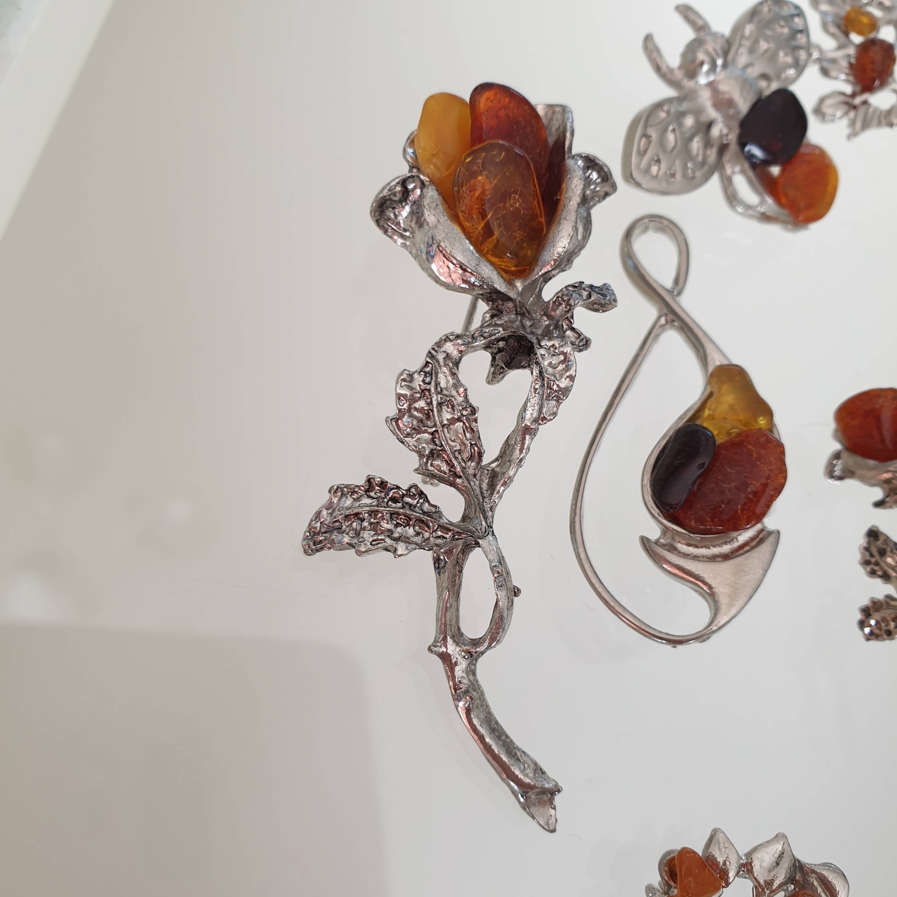 AmberLithuania - Vendita all'ingrosso Spille - Set spille3