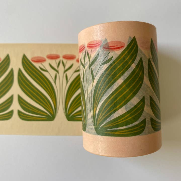 Rebecca Jane Woolbright - Wholesale Washi Tape - Garden Party 2.5 inch washi tape | eco-friendly, 63.5mm x 10m, easy-tear