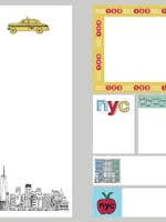 Étui à notes autocollantes « Tout sur New York City » pour la vente par MelissaRae Wholesale