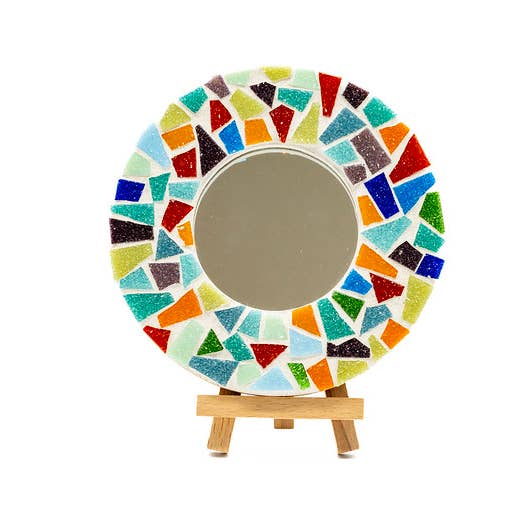 DIY Magical Mosaic Mirror Kit for wholesale by Mizz Mozaic