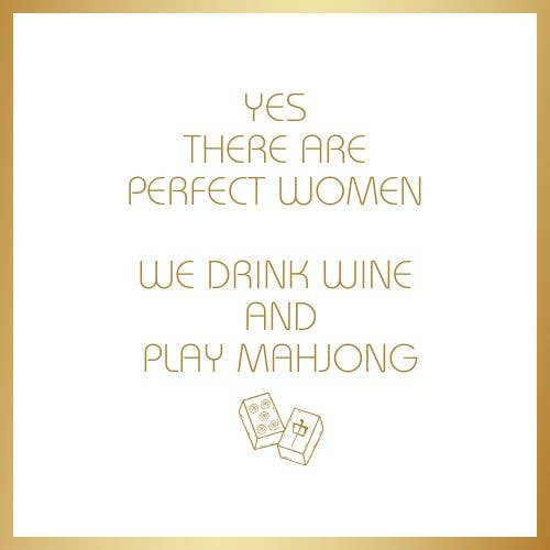 Linen-Feel Cocktail Napkins, Perfect Women Mahj for wholesale by Maven Home