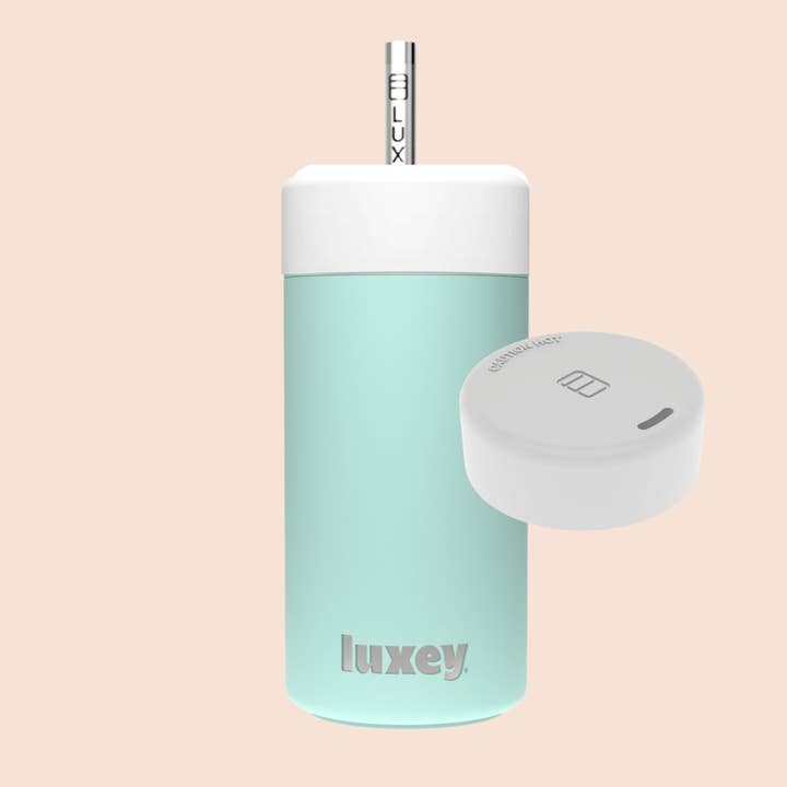 Luxey Cup - Wholesale Insulated mug/tumbler - MINT CREAM - Duo Switch Stainless Steel Cup 12oz23