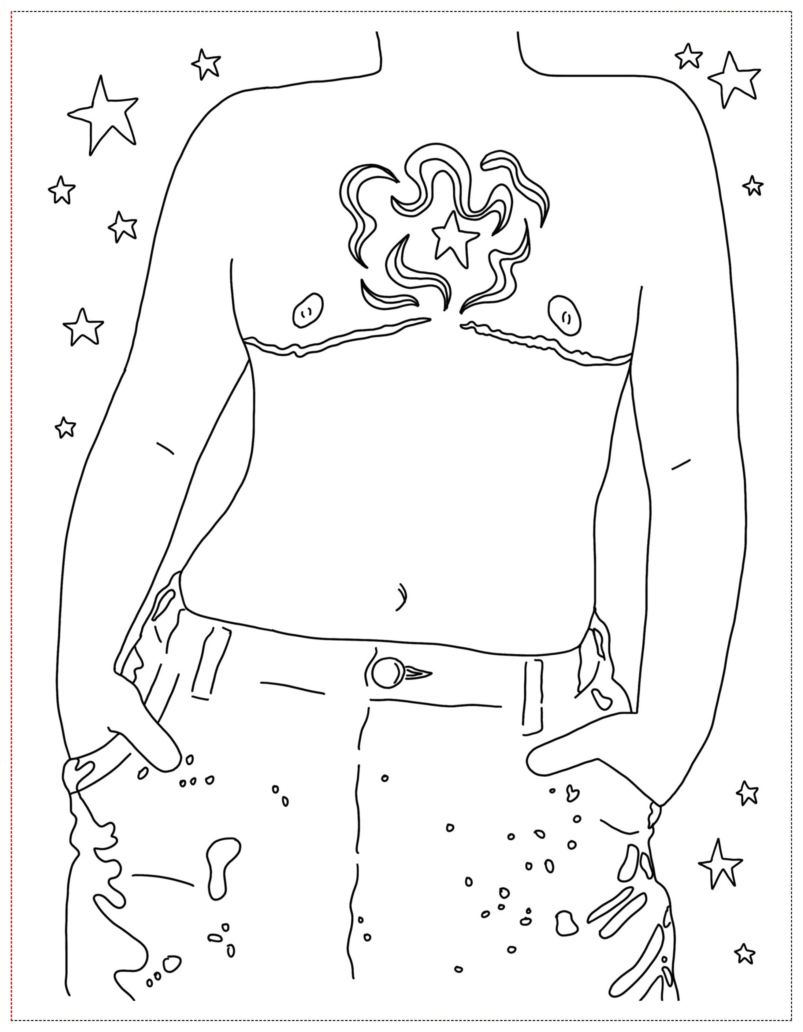 SoftBoysClub - Wholesale Coloring & Activity Book - Adult - Soft Boys, Trans-Masculine Coloring Book (Digital Download)34