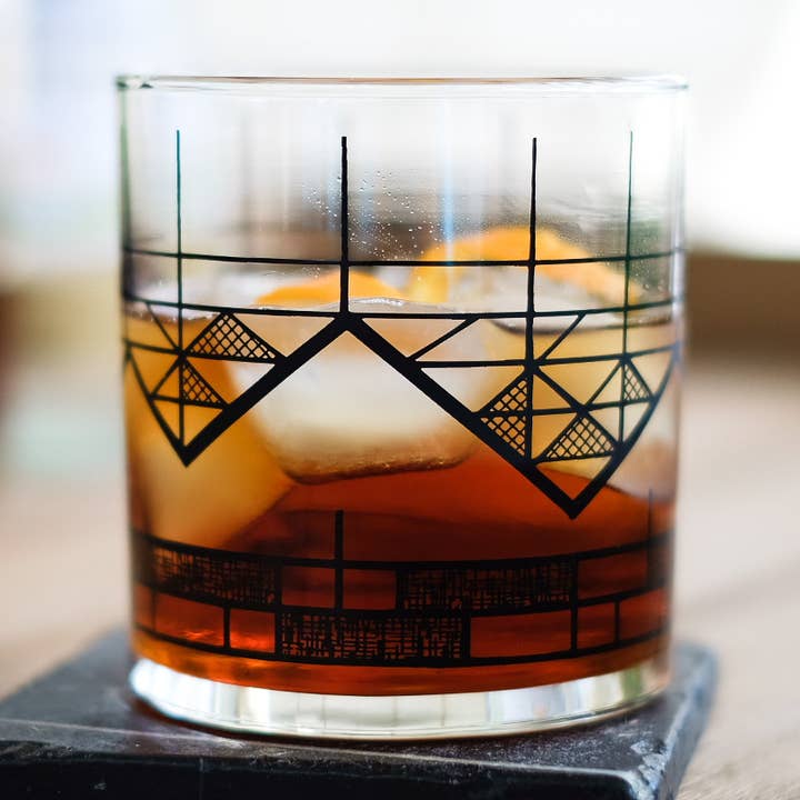 Geometric Mountain Tumbler for wholesale by Vital Industries