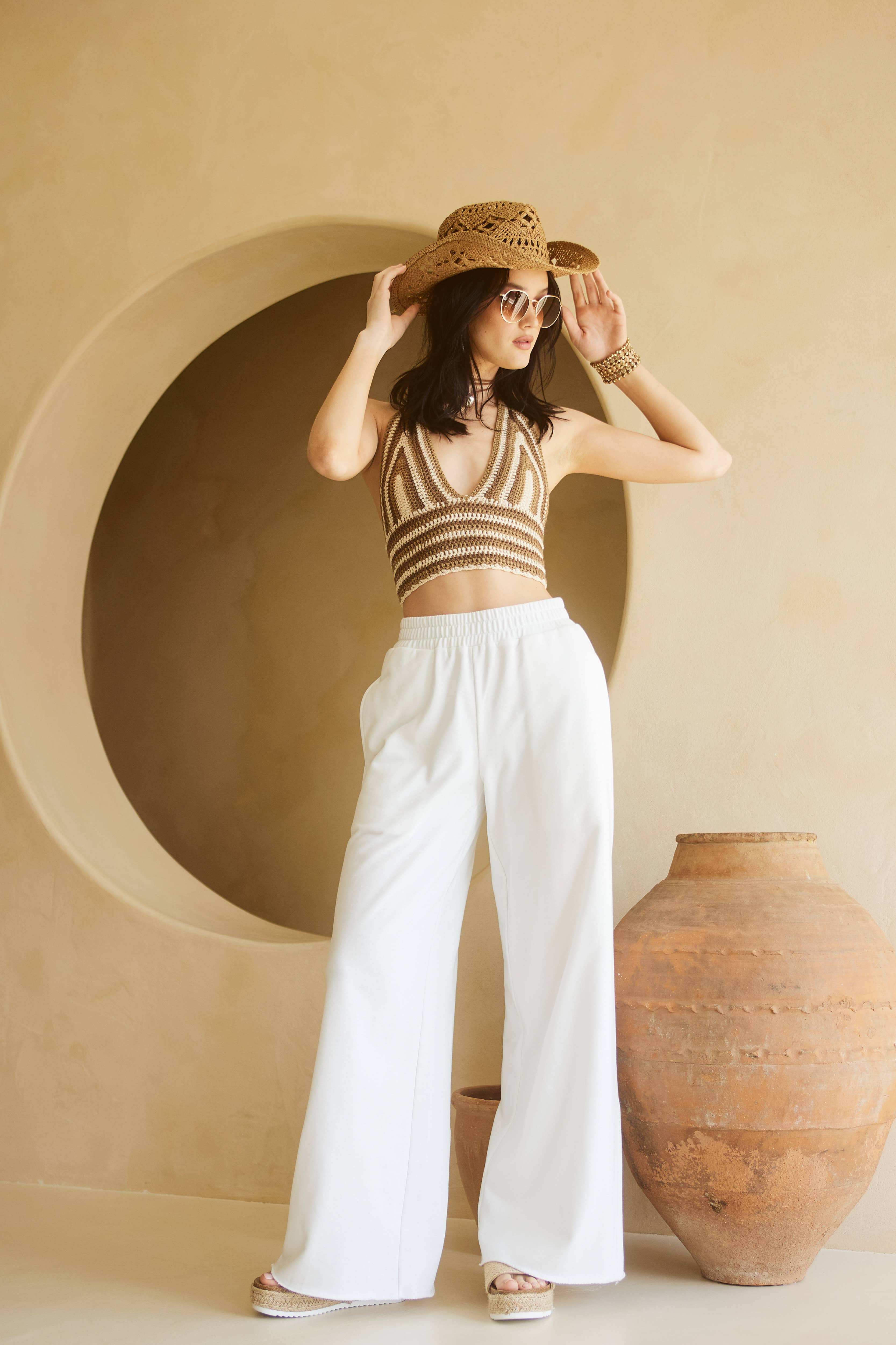 Mimosa - Wholesale Lounge Sweatpants/Joggers - Women's - Wide Leg Cotton Jogger Sweatpants22