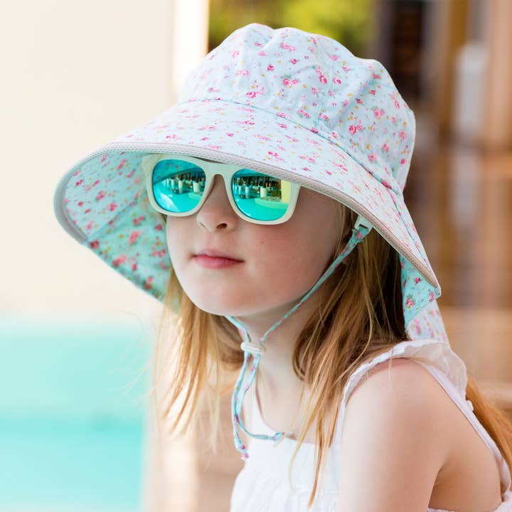 Jan & Jul - Wholesale Bucket Hat - Kids - Retro Rose | Cotton Adventure Hat