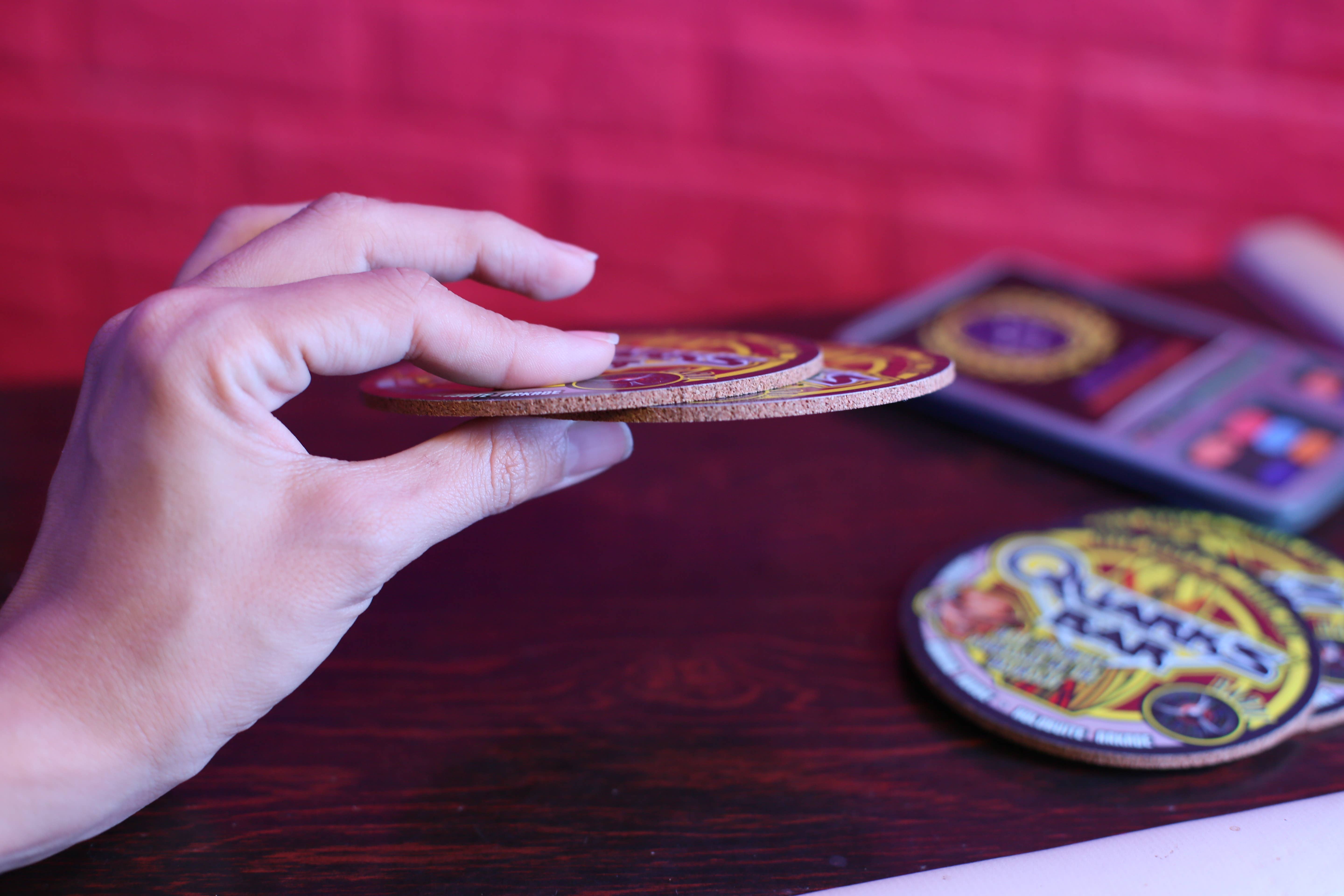 SciFi Nerds – wholesale Coasters – ST Cork Coasters, Pack of 4 Quark's Sci-Fi Decor5