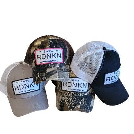 Iowa RDNKN Mesh Snapback hat for wholesale by RDNKN Clothing and Apparel