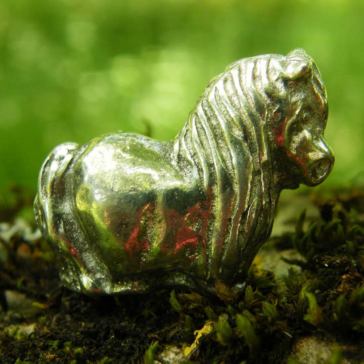 Pferde-Pewter-Figur, handgegossen von William Sturt für den Großhandel von William Sturt Fine Pewter