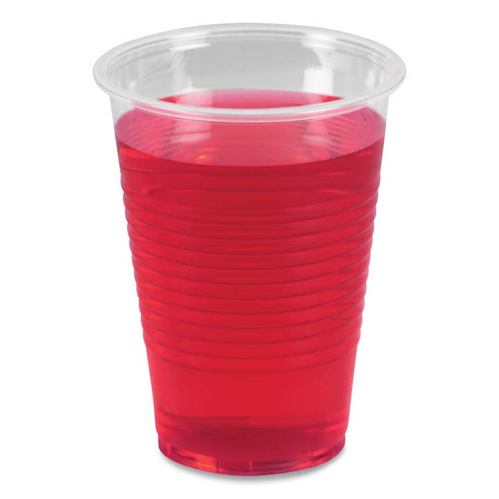 Everyday Supply Co - Wholesale Disposable Cup - Translucent Plastic Cold Cups, 9 oz, 100/Pack
