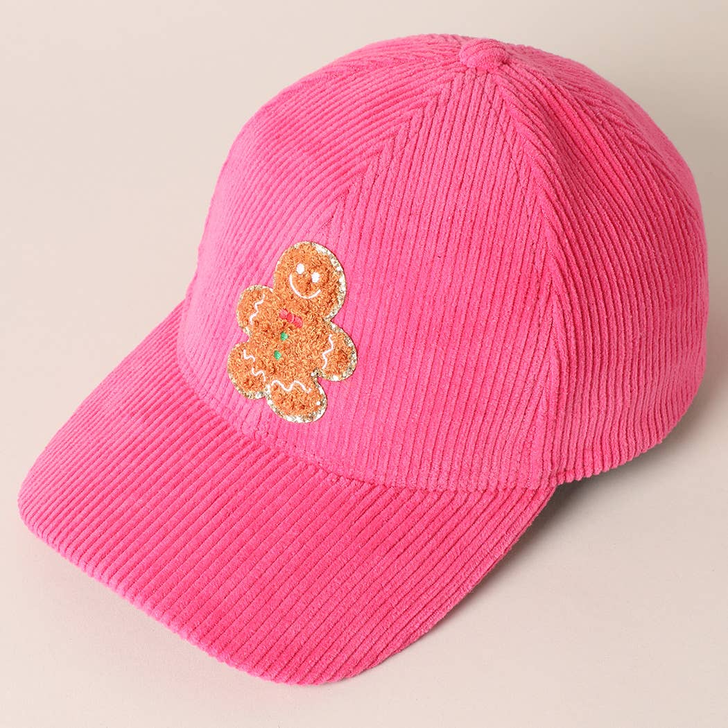 Fashion City – Engroshandel Baseballkasket - Unisex – Pepperkager Patch Corduroy baseballkasket8