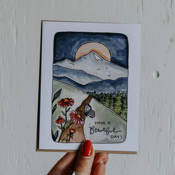 Smukke dag lykønskningskort for engroshandel hos Sticker Girl