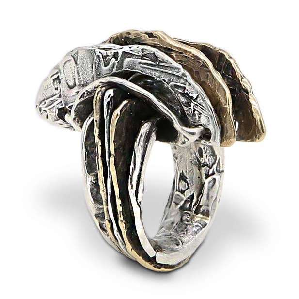 925 Sølv og Bronze Ring (AR153) for engroshandel hos Mandile Gioielli