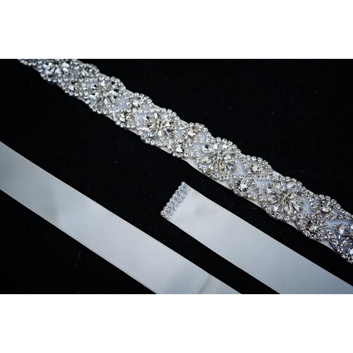 Brides and Belts - Wholesale Belt - Women's - Coco Handmade Rhinestone Crystal Women's Belt7