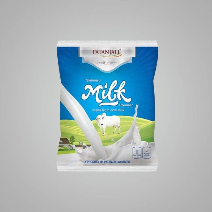 India shopping - Wholesale Powdered Health Drink - Patanjali Cow's Skimmed Milk Powder - 500 gms