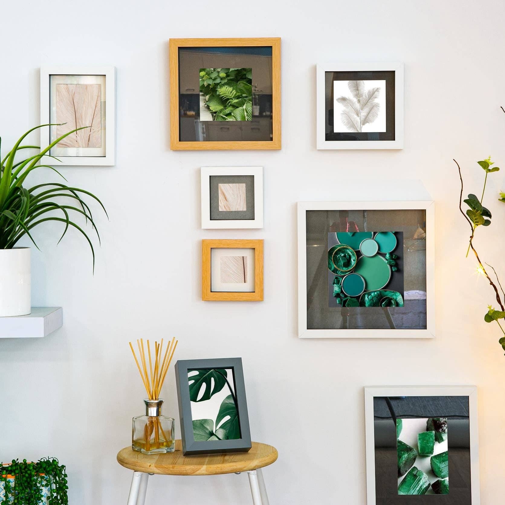 Rinkit Ltd – wholesale Picture frame – A4 Frame Picture Mount - for A5 (6" x 8") Image - By Nicola Spring2