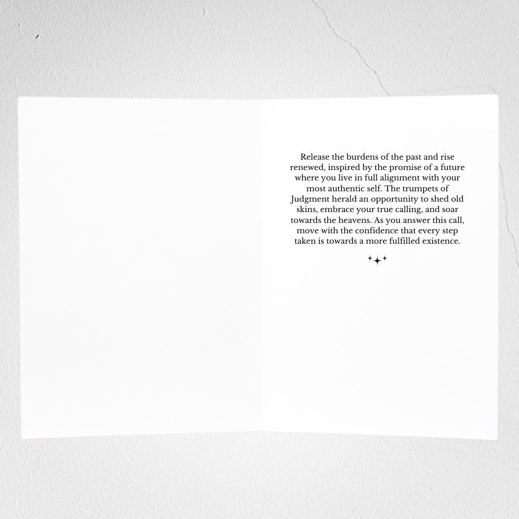 Arcane Wishes - Wholesale Everyday Greeting Card - Judgment Greeting Card2