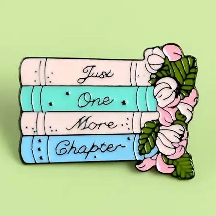 Enchanting Book Lovers Pin - Leest nog maar één hoofdstuk voor wholesale door Magnifique Hearts