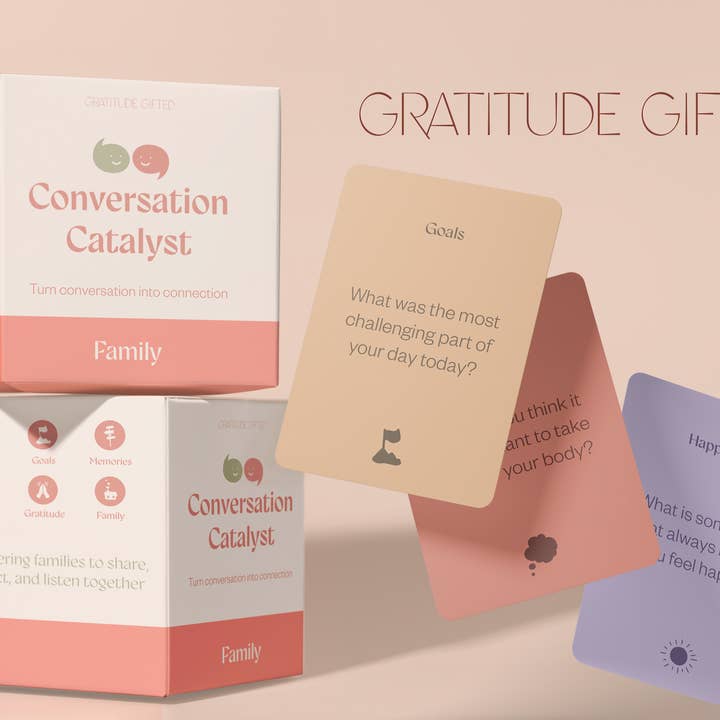 Gratitude Gifted - Wholesale Card Game - Conversation Catalyst: Family Edition3