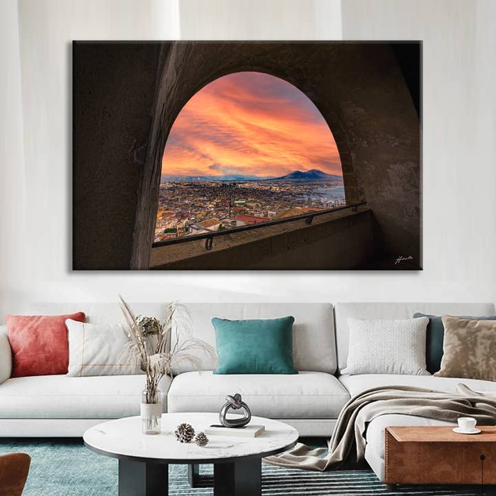 Impressions d'auteur sur toile/plexi Made in Italy NAPLES 5 pour la vente par Andrea Risi Fine Art Photography