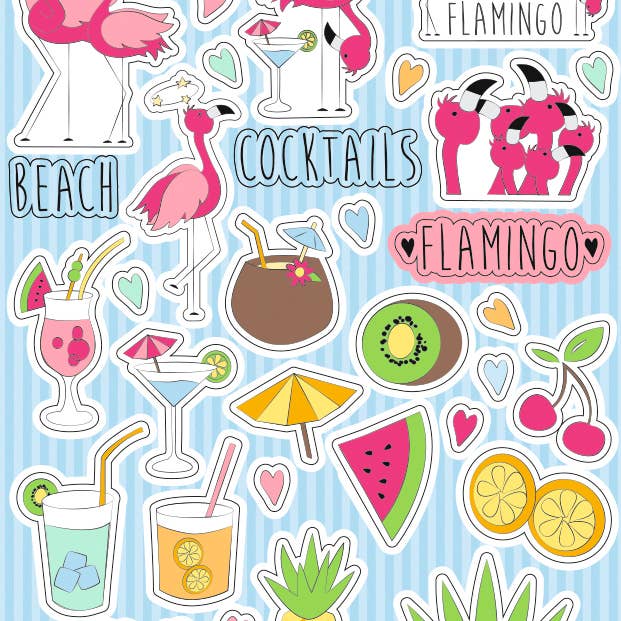 URSUS® / Buntpapierfabrik Ludwig Bähr GmbH & Co. KG - Wholesale Gift Box - "Flamingo" gift box set3