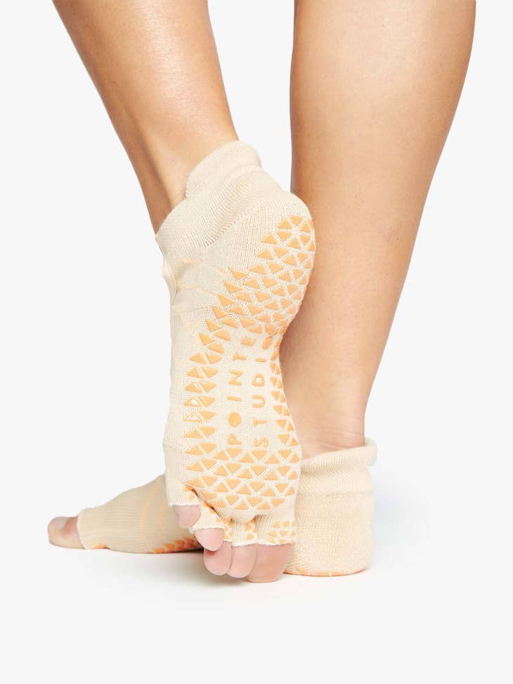 Pointe Studio Wyatt Grip Socks  Grip socks, Ankle compression, Heels