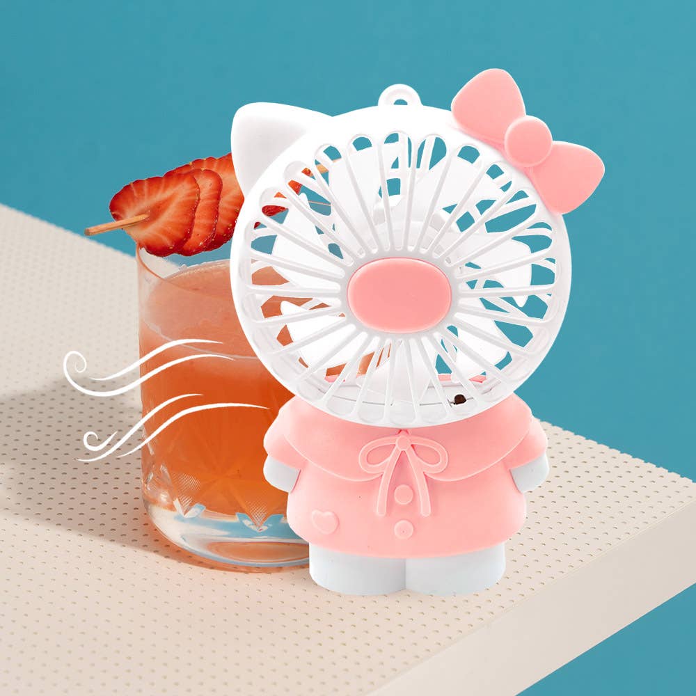 Sensibling Corp. – wholesale Handheld electric fan – Mini Animal USB Charge Portable Fan11