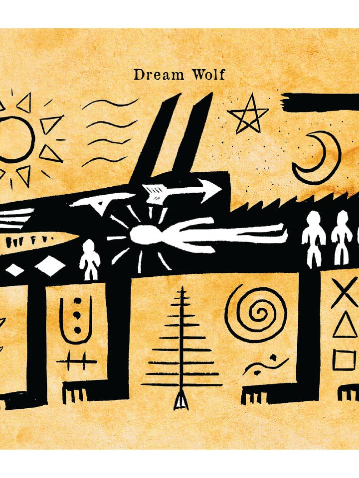 Lupo dei Sogni - Mostro Mitico (21,6 x 27,9 cm) stampa a colori per la vendita all'ingrosso da parte di Pixel Palmer