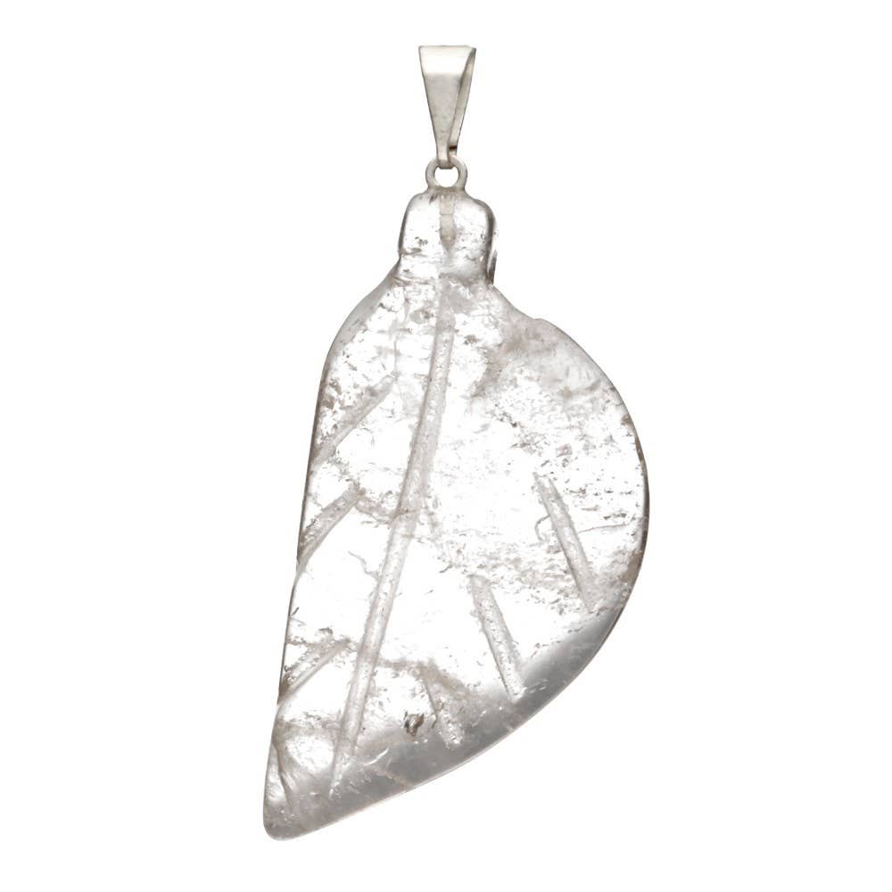 Vives de la Cortada S.L - Wholesale Individual Charm/Pendant - Smoky Quartz Leaf Pendant0