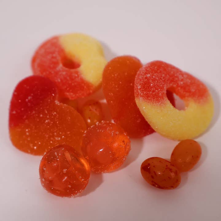 Sweet Bliss Candy Company - Wholesale Gummy - LARGE PEACHY KEEN CANDY MIX BAG2