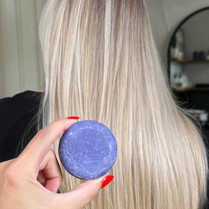 Sudz Cauldron - Wholesale Shampoo Puck/Solid Shampoo - Electra Shampoo Bar - Toning Wash for Brass Control1