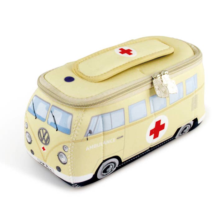 VW Bus Travel Office Outdoor Toiletry Case – Ambulance(S) for wholesale by VW Collection by BRISA