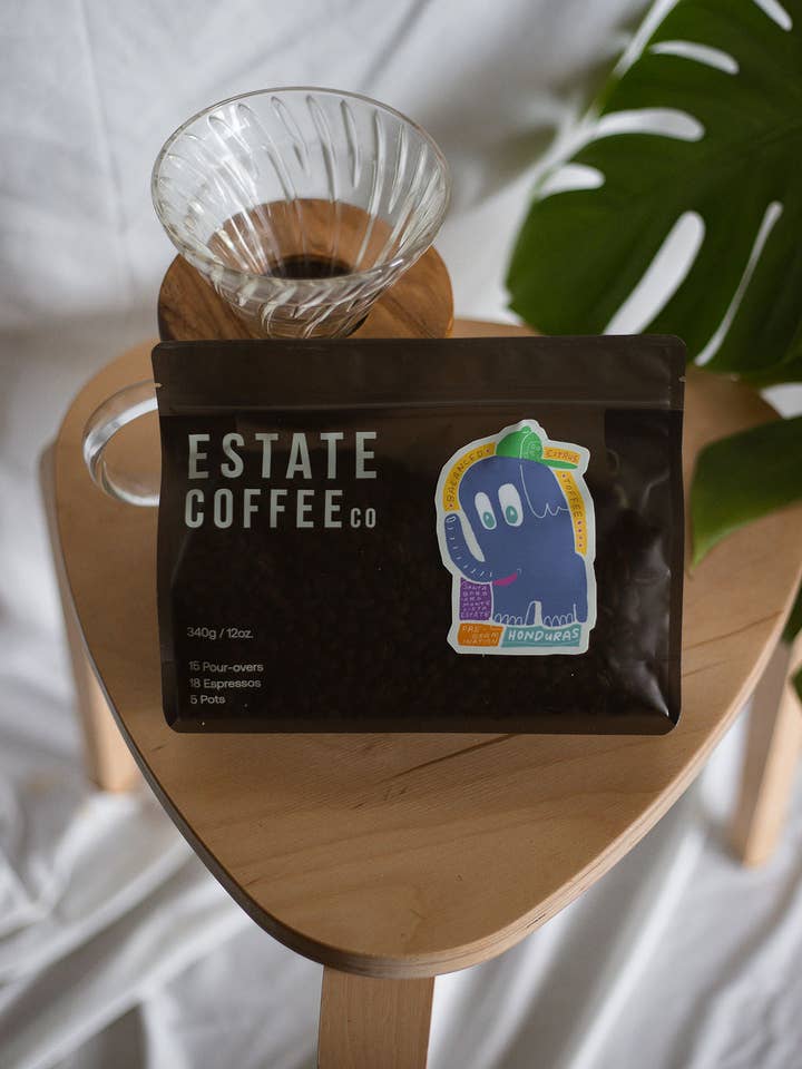 Honduras - Monte Vista (Washed Process) 12 oz Retail Bag for wholesale by Estate Coffee Company