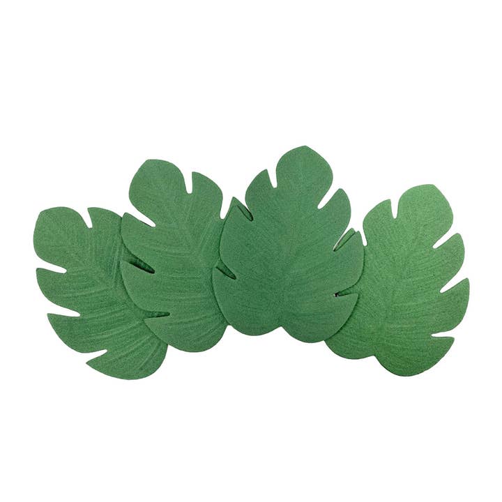 Angels Craft - Wholesale Craft Supplies - EVA Foam - Monstera Leaf 4-ct (2 options available)1