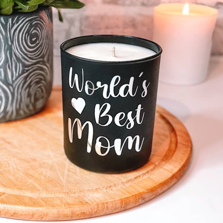 Suzanne’s dream designs - Wholesale Jar/Filled Candle - Mothers day gift - Worlds best mum candle2
